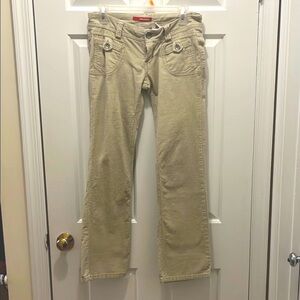 UNIONBAY Cream Boot Cut Corduroy Pants